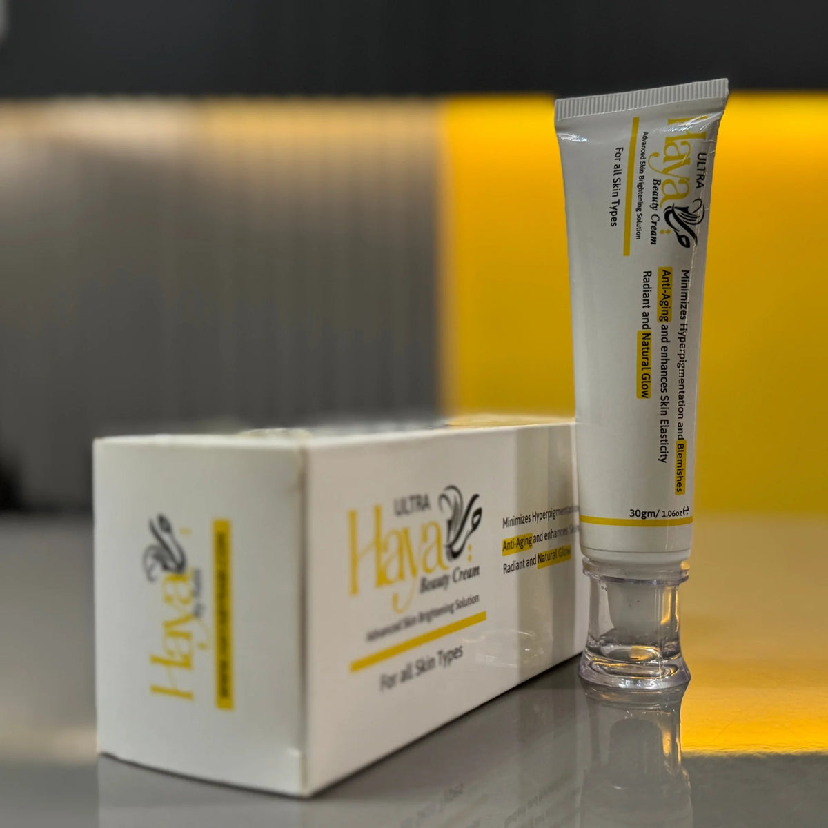 Haya Ultra Beauty Cream | Advanced Skin Brightening Solution for All Skin Types 30gm YMDS