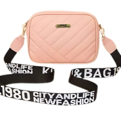 Pink Leather Handbag for Girls & Women YMDS