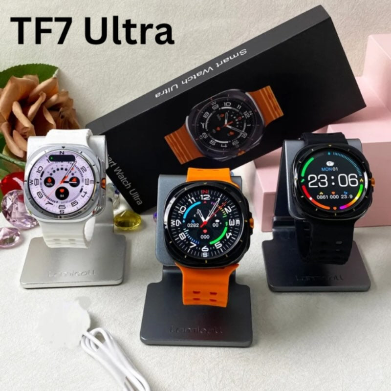 TF7 Ultra Smart Watch | Metal Body, AMOLED Display YMDS