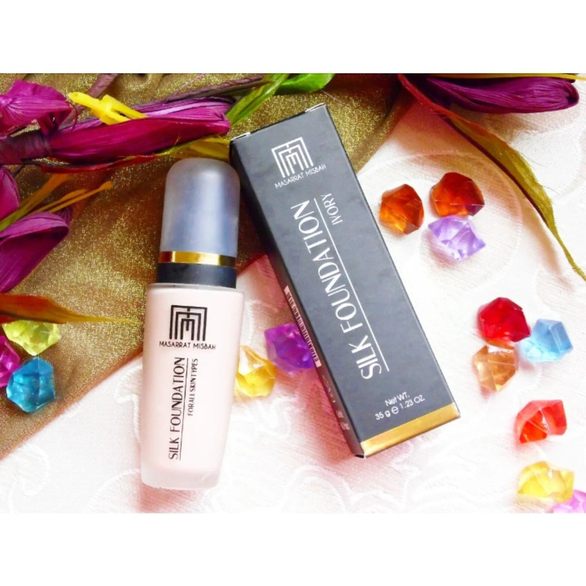 Masarrat Misbah Silk Foundation 35ml YMDS