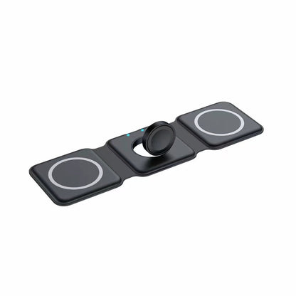 3-in-1 Foldable Magnetic Wireless Charger 15W YMDS