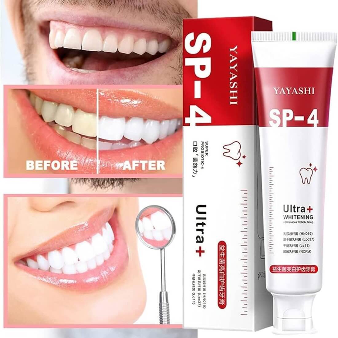 Yayashi SP-4 Ultra Whitening Toothpaste YMDS