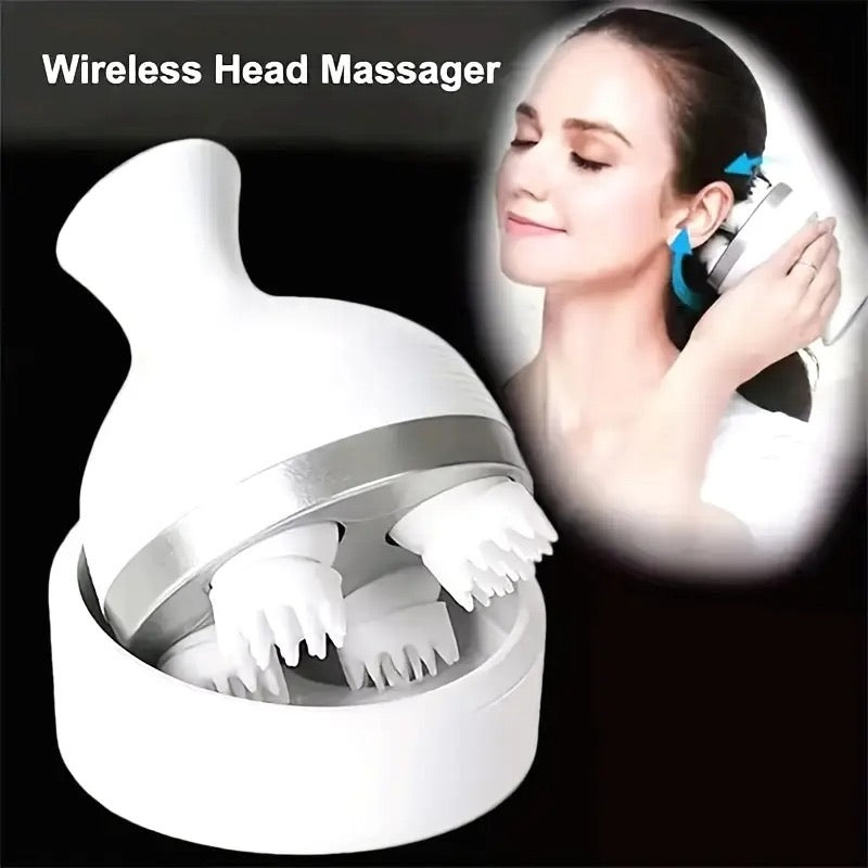 Electric Scalp Massager with 4 Clusters YMDS