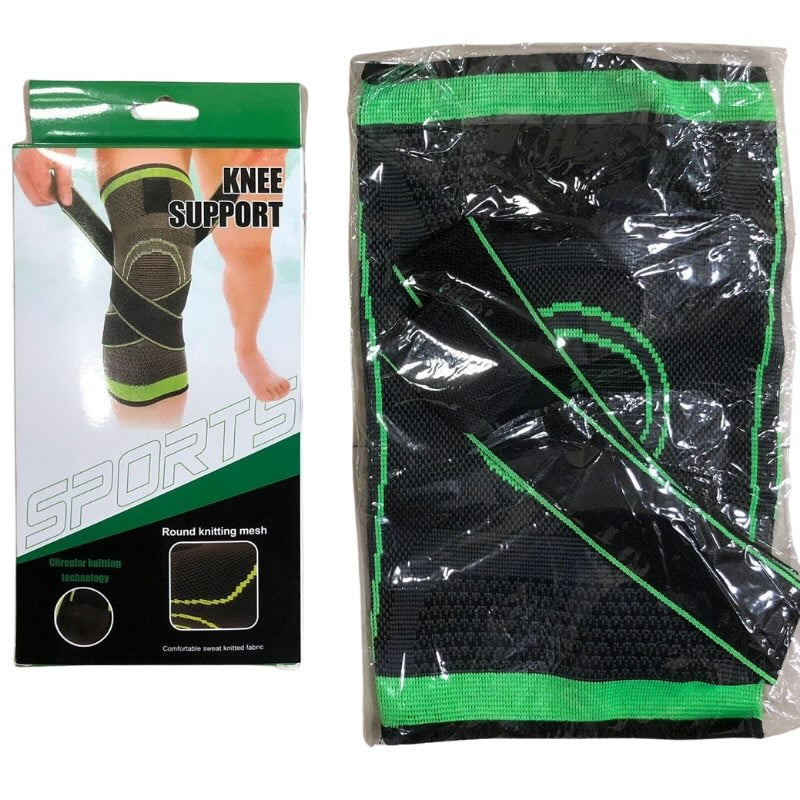 Adjustable 3D Knee Support Band with Patella Gel Pad & Anti-Slip Grip YMDS