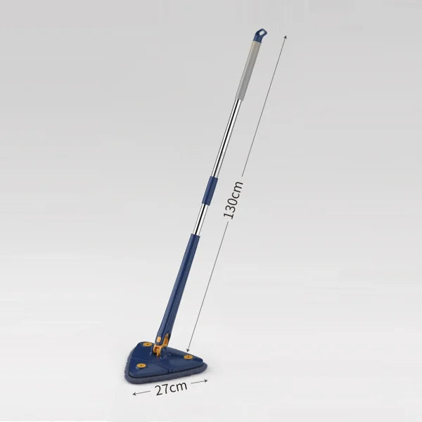 360° Twist Rotatable Triangle Mop with Long Handle YMDS
