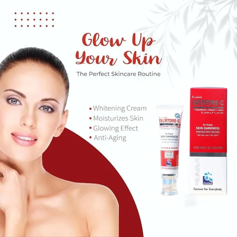 Eventone-C Skin Brightening Cream with L-Glutathione & Vitamin C for Radiant YMDS