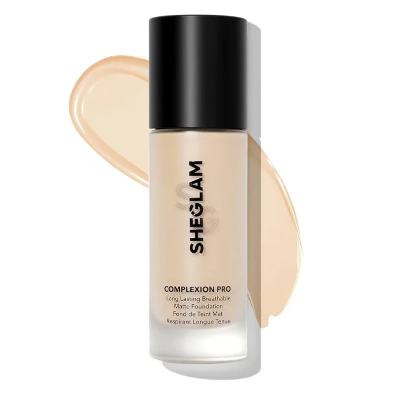 Sheglam Complexion Pro Matte Foundation | Porcelain | Long Lasting YMDS