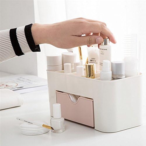 Plastic Makeup Organizer with Drawer YMDS