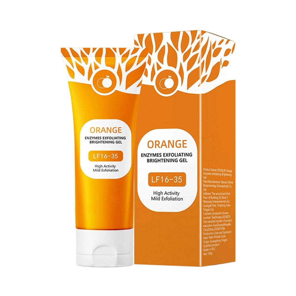 Orange Enzymes Exfoliating Brightening Gel LF16-35 YMDS