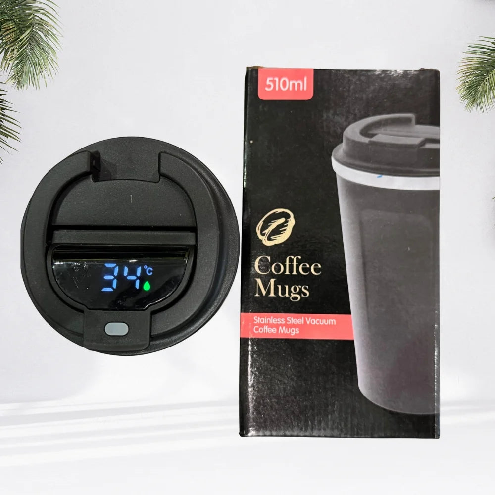 Black 510ML Stainless Steel Vacuum Insulated Thermos YMDS