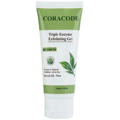 Coracode Triple Enzyme Exfoliating Gel With Green Tea YMDS