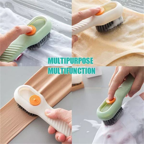 Shoe Brush with Liquid Dispensing YMDS