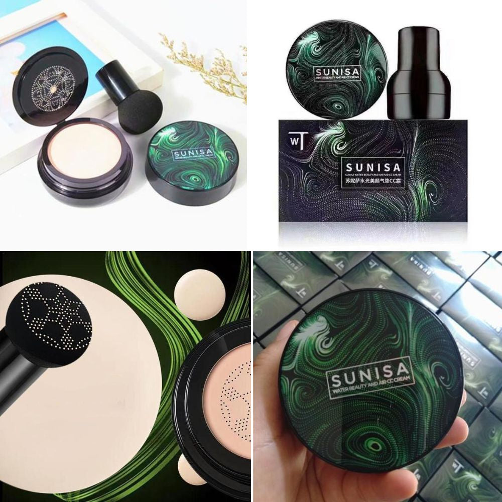 SUNISA 3-in-1 Air Cushion CC & BB Cream YMDS