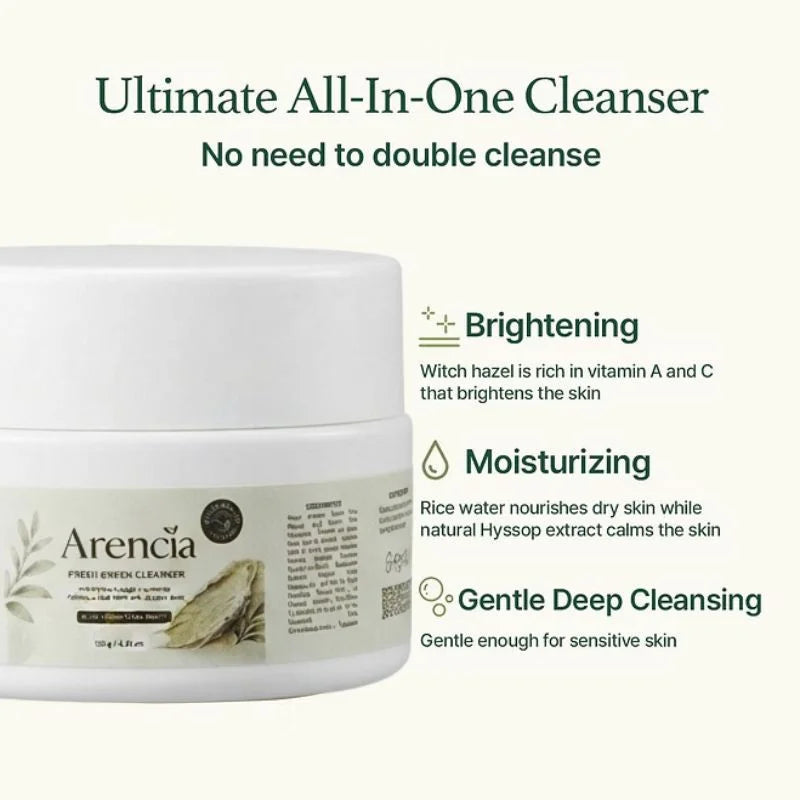 Arencia Fresh Green Rice Mochi Cleanser YMDS