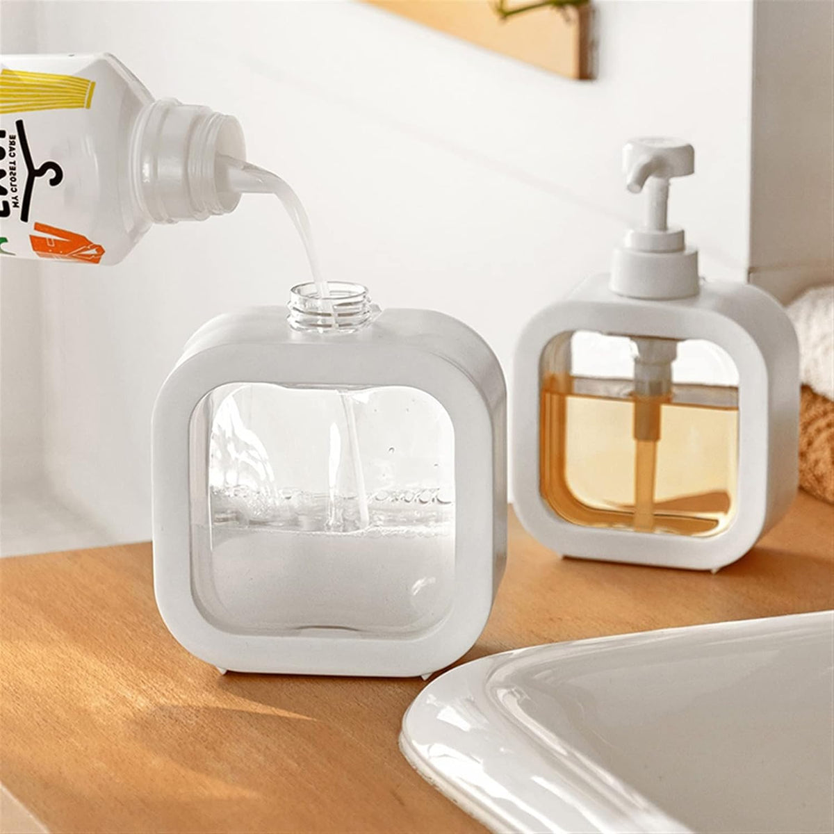 Portable Refillable Soap Dispenser Bottle YMDS