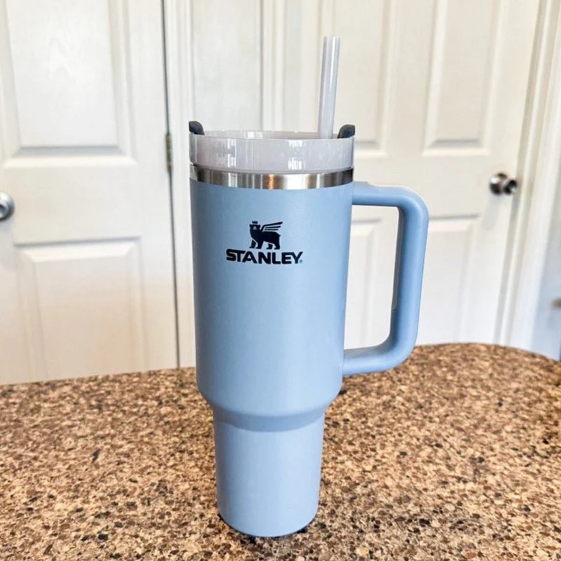 Light Blue Stanley 40 Oz Stainless Steel Tumbler YMDS