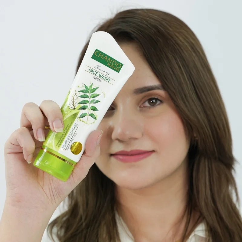 Face Wash | Chando Naturals Neem Pimple Fighting Face Wash 100ml YMDS