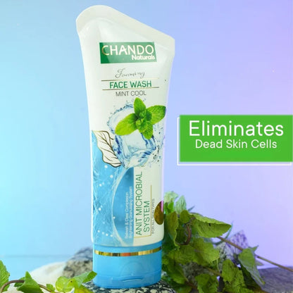 Face Wash | Chando Naturals Mint Cool Anti-Microbial Face Wash 100ml YMDS