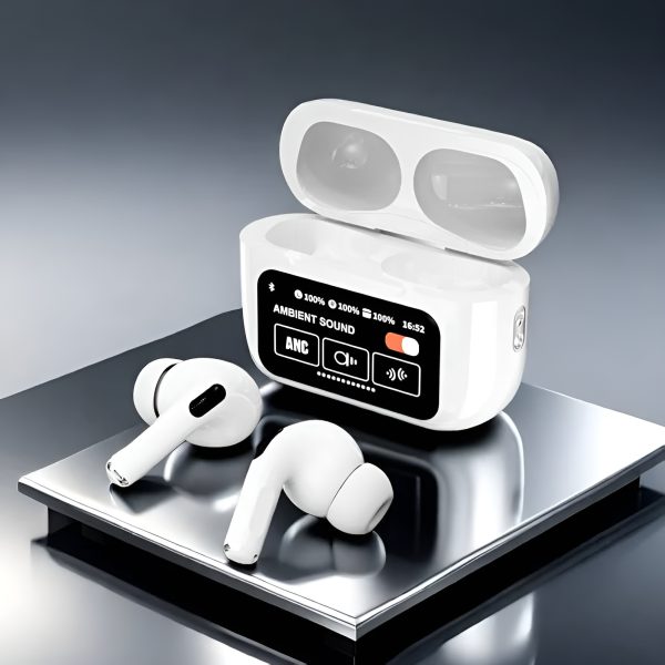 White A9 Pro ANC Bluetooth 5.4 Wireless Earbuds YMDS