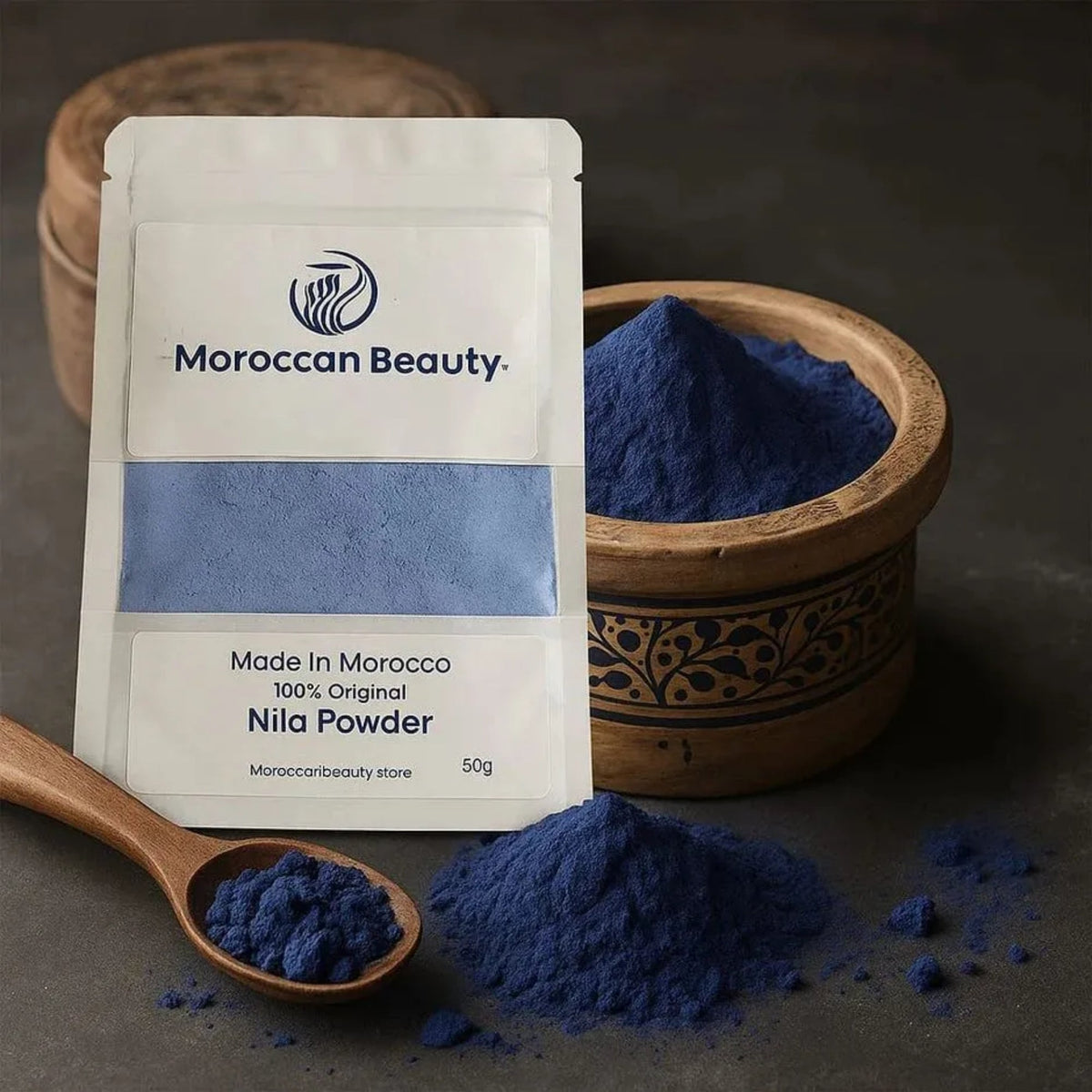 Moroccan Beauty Blue Nila Powder 50g YMDS