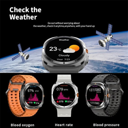 TF7 Ultra Smart Watch | Metal Body, AMOLED Display YMDS