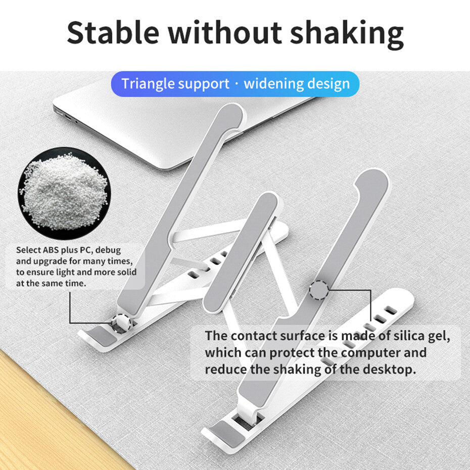 Plastic Foldable & Portable Laptop Stand YMDS