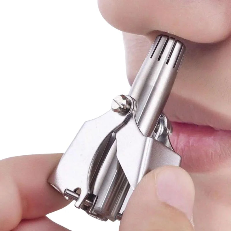 Manual Stainless Steel Nose & Ear Hair Trimmer YMDS