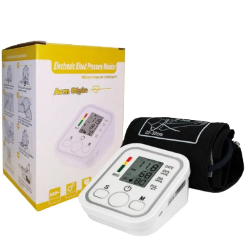 Digital Blood Pressure Monitor | Upper Arm Automatic BP Machine YMDS