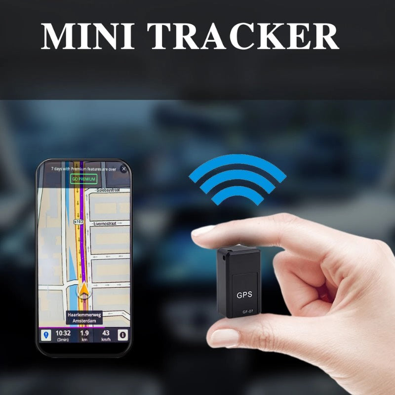 Mini Magnetic GPS Tracker with Real-Time Location, Voice & Route Recording YMDS