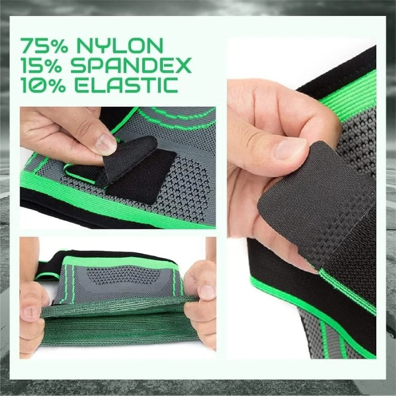 Adjustable 3D Knee Support Band with Patella Gel Pad & Anti-Slip Grip YMDS