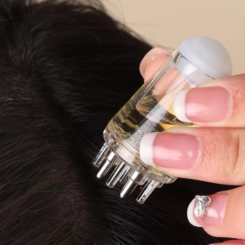 2-in-1 Scalp Root Hair Oil Applicator Comb YMDS
