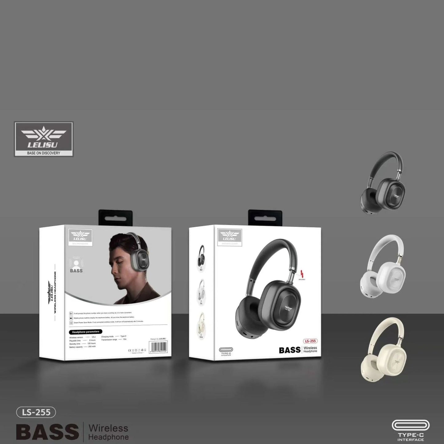 Lelisu LS-255 Bass Wireless Headphones YMDS