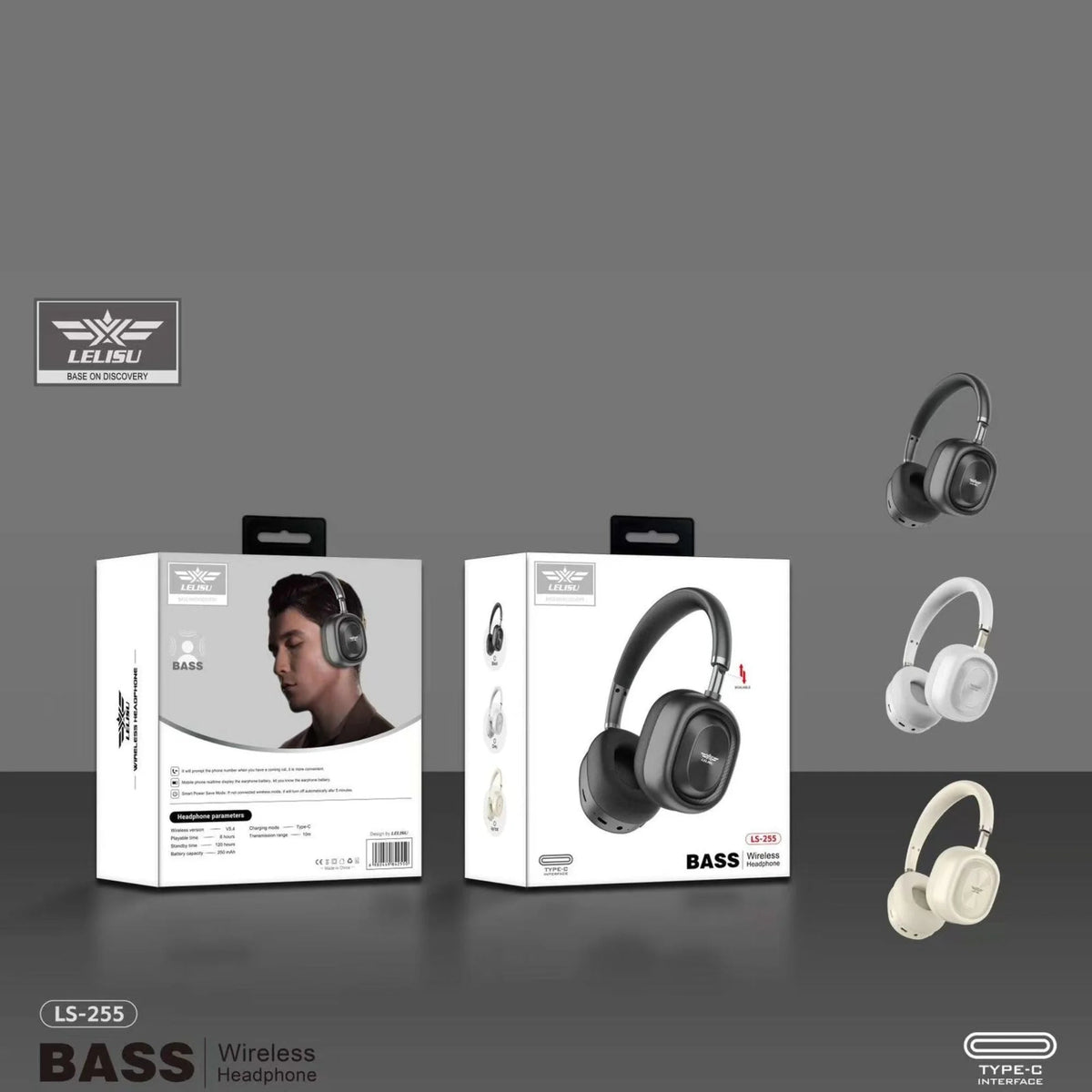 Lelisu LS-255 Bass Wireless Headphones YMDS