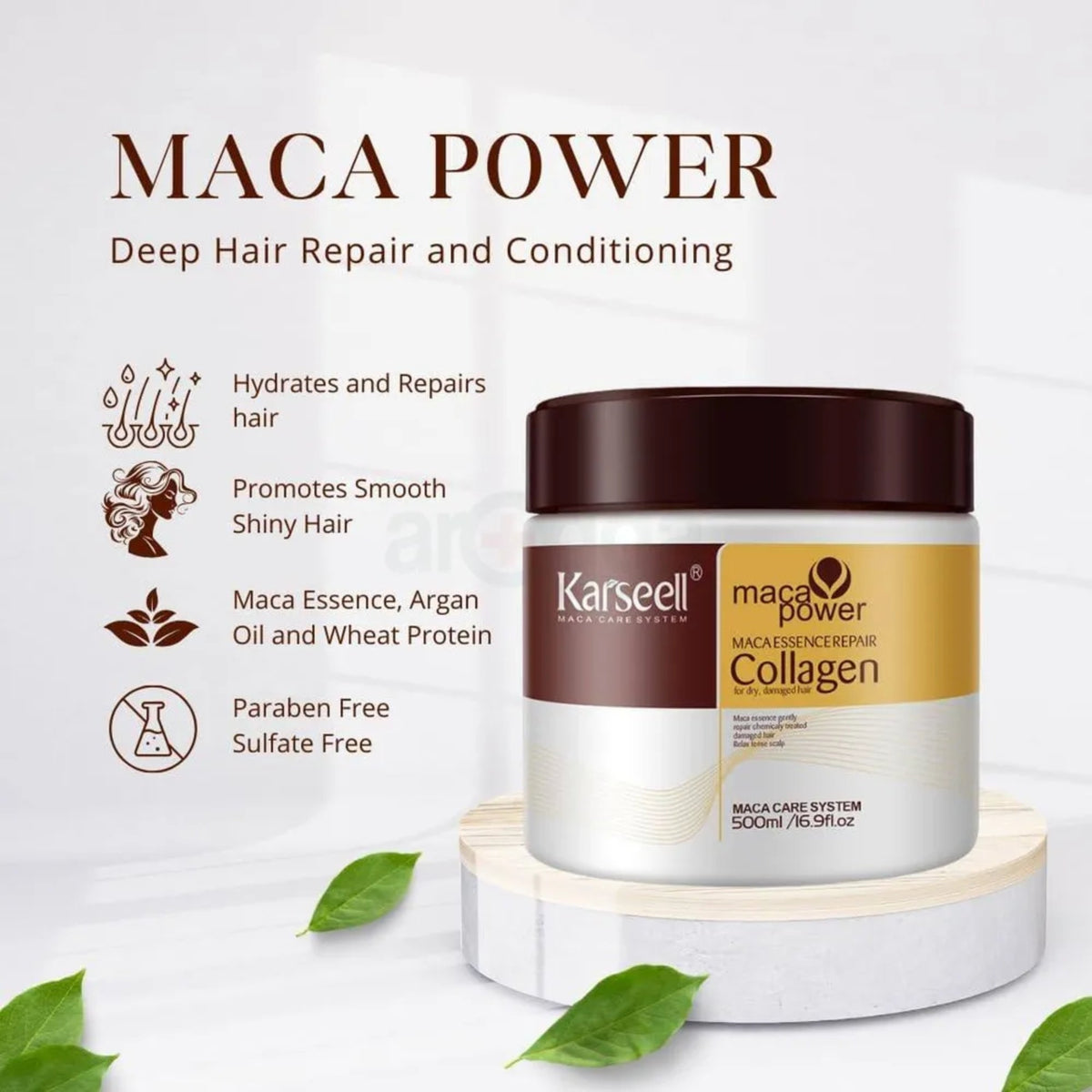 Karseell Collagen Deep Repair Hair Mask 500ml YMDS