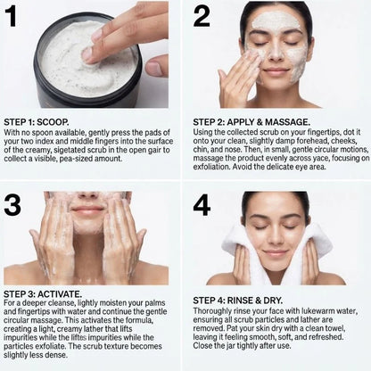 3S Lulur Black With Niacinamide Body Scrub YMDS