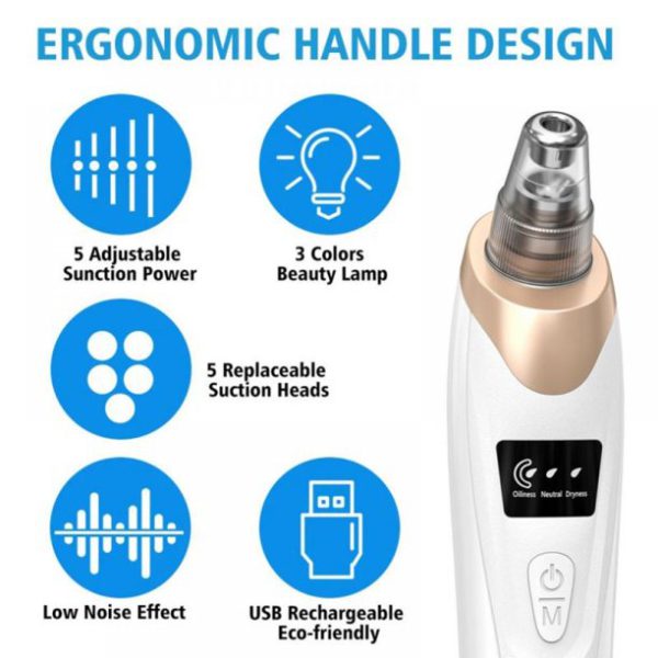 Blackhead Suction Remover Portable Pore Cleaner YMDS