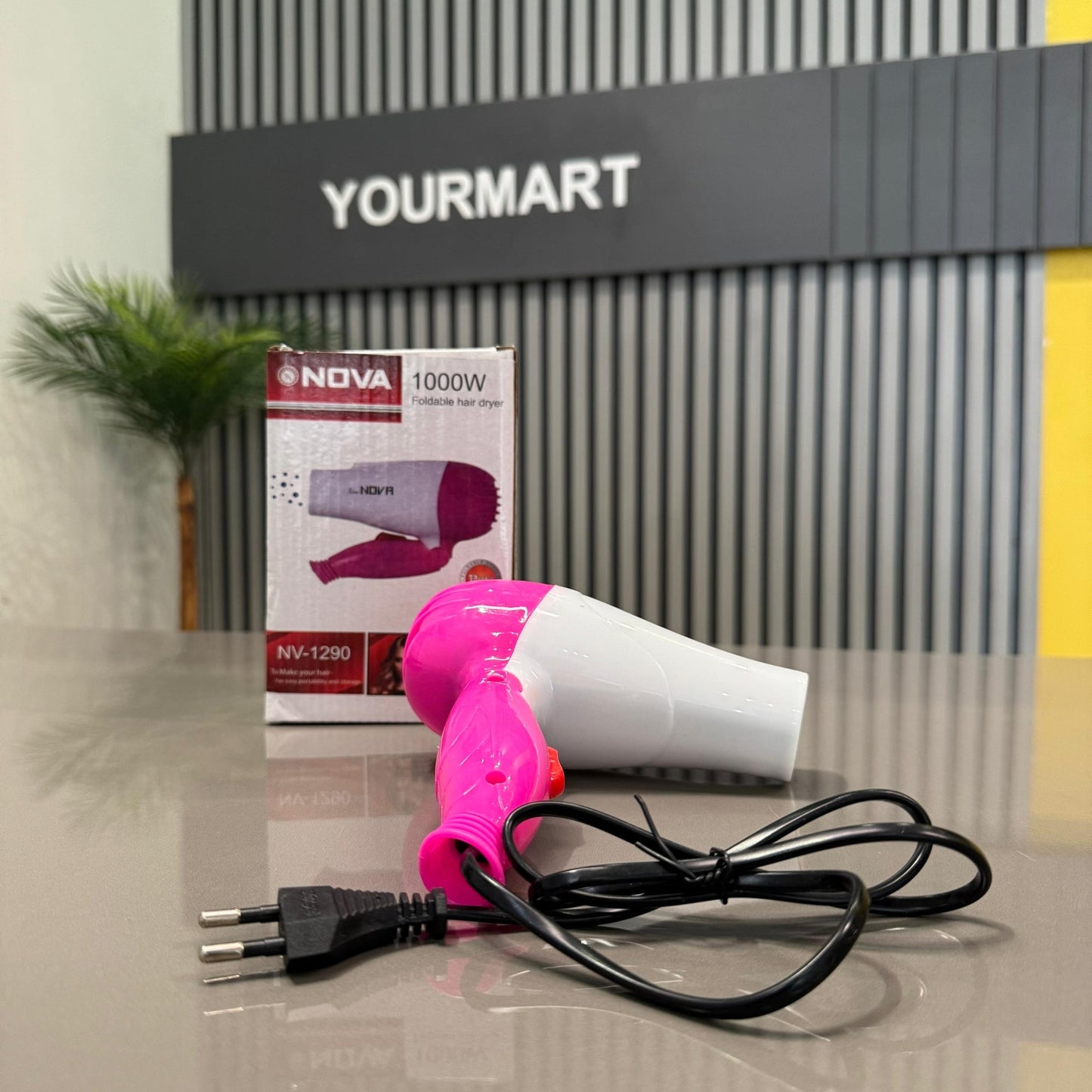 Nova NV-1290 Foldable Hair Dryer YMDS