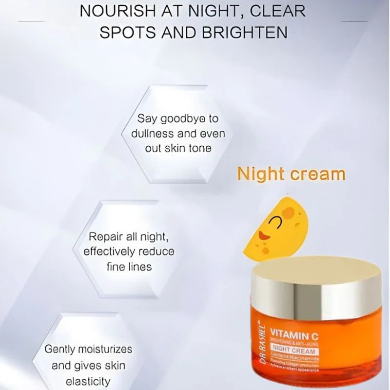 Dr. Rashel Vitamin C Brightening & Anti-Aging NIGHT Cream YMDS