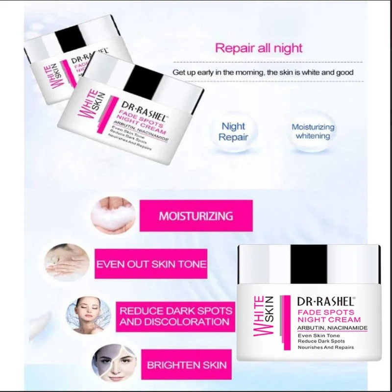Dr. Rashel White Skin Fade Spots NIGHT Cream YMDS