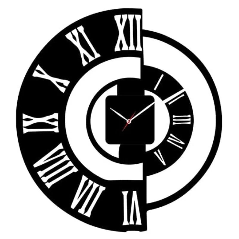 3D DIY Wooden Wall Clock YMDS