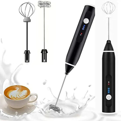 Rechargeable Electric Coffee Frothier & Egg Beater YMDS