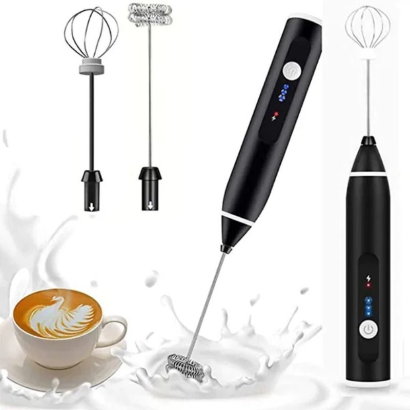 Rechargeable Electric Coffee Frothier & Egg Beater YMDS