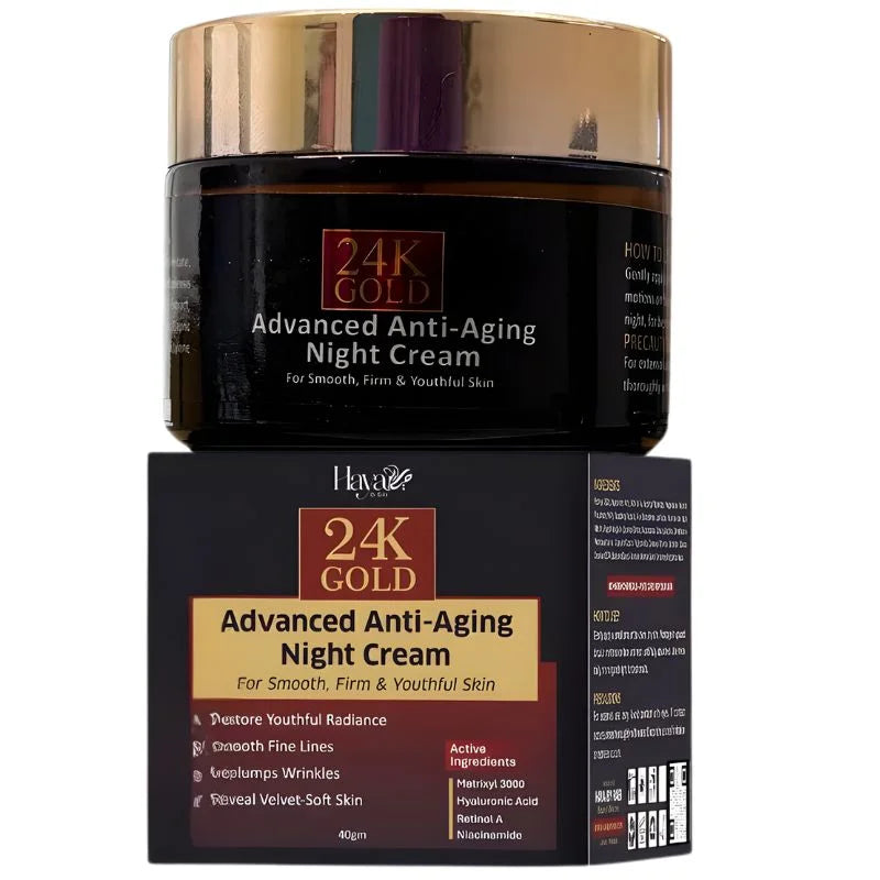 Haya 24K Gold Advanced Anti-Aging Night Cream YMDS