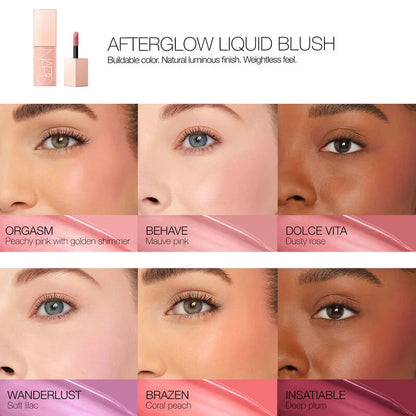 Dolce Vita | NARS Afterglow Liquid Blush 7ml YMDS