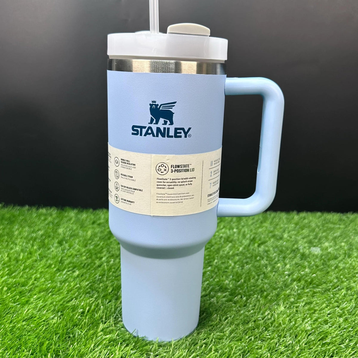 Light Blue Stanley 40 Oz Stainless Steel Tumbler YMDS