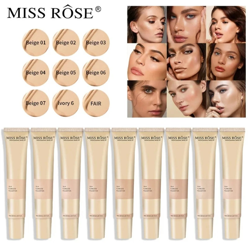 Ivory 6 | Miss Rose Silk Flawless Foundation YMDS