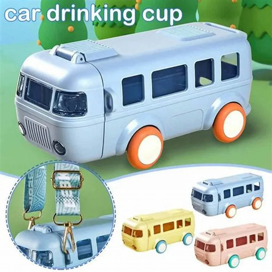 Bus Shape School Water Bottle YMDS