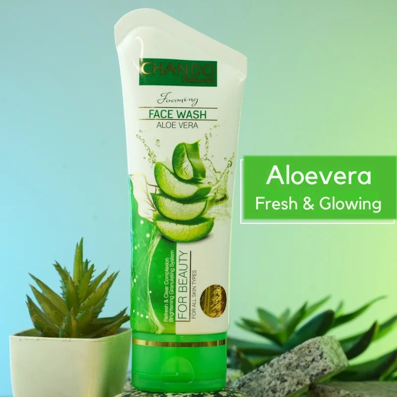 Face Wash | Chando Naturals Aloe Vera Beauty Face Wash 100ml YMDS