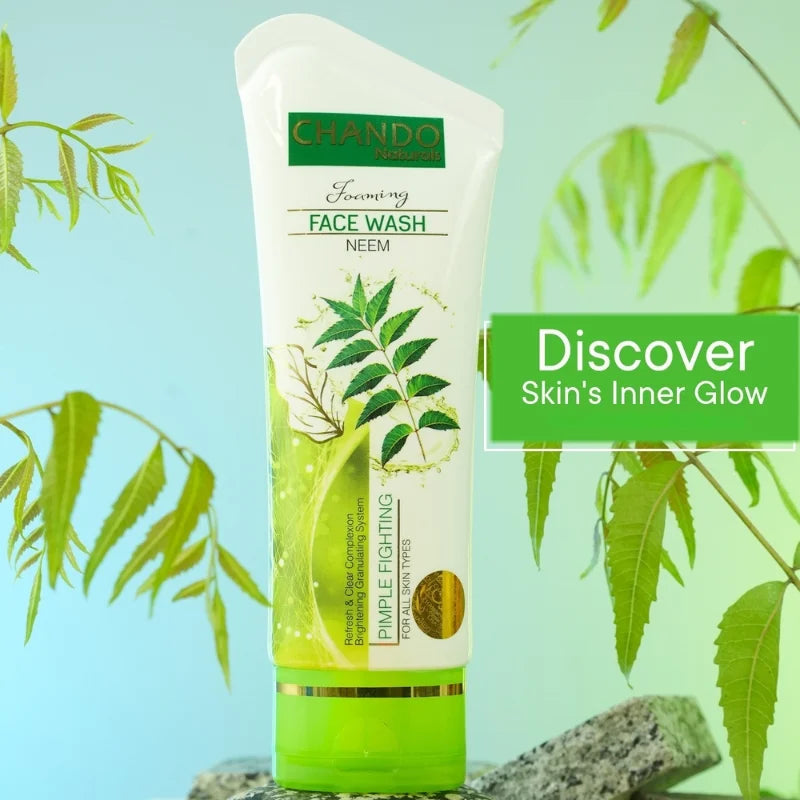 Face Wash | Chando Naturals Neem Pimple Fighting Face Wash 100ml YMDS
