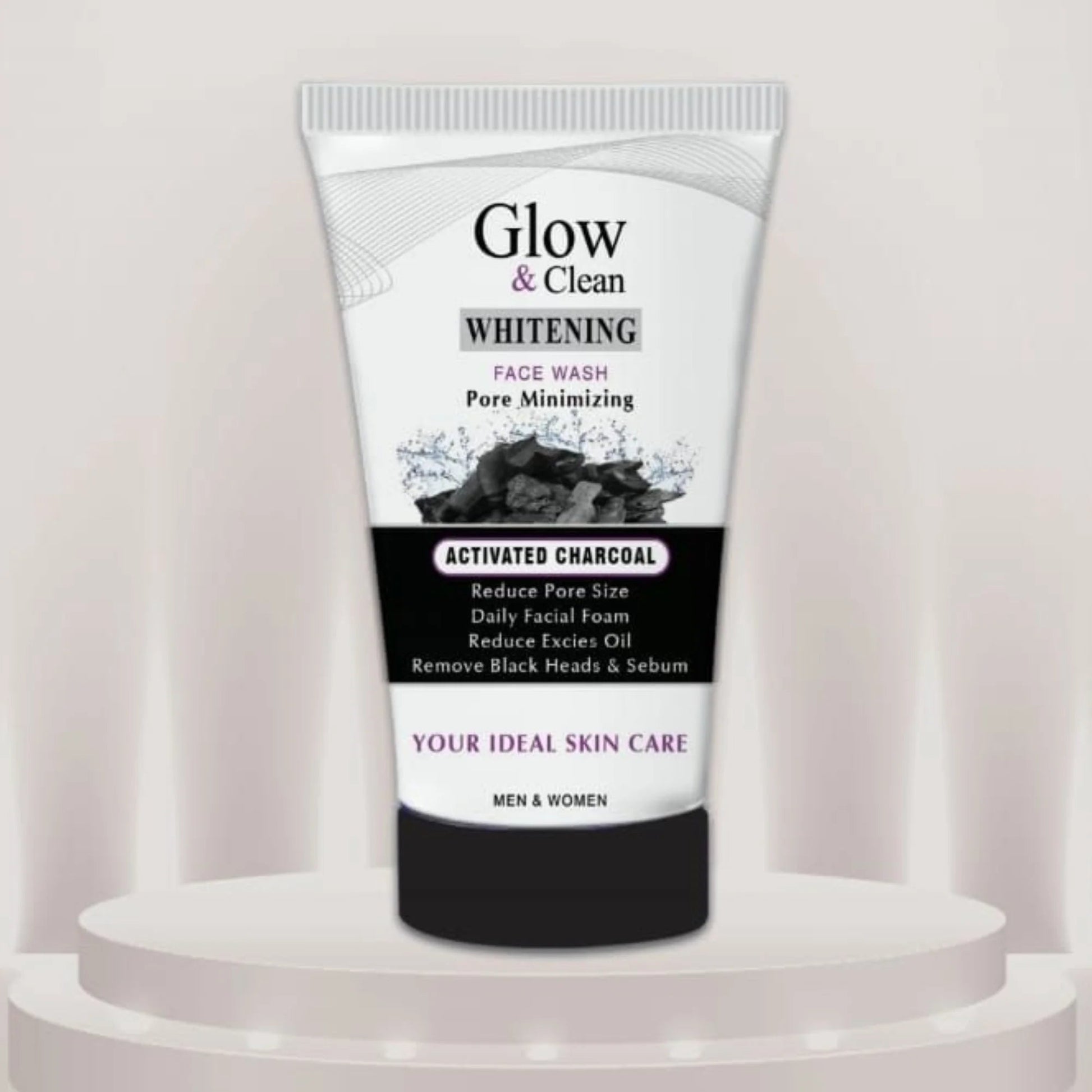 Glow & Clean Charcoal Face Wash YMDS
